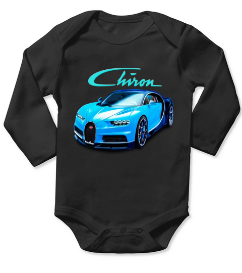 Buggati Chiron Long Sleeve Baby One-Piece