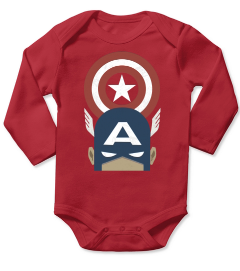 Captain Long Sleeve Baby One-Piece