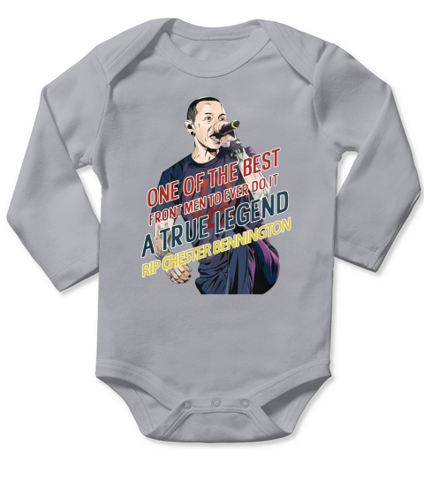 Chester Bennington Long Sleeve Baby One-Piece