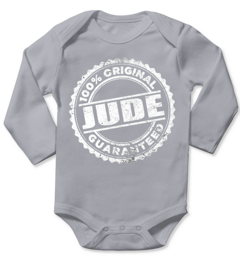 JUDE  100 Percent Original Guaranteed - Coffee Mug (colored) Long Sleeve Baby One-Piece