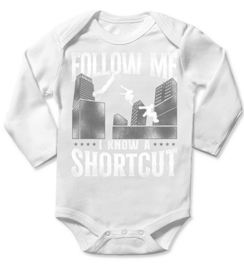Parkour Free Running Traceur Long Sleeve Baby One-Piece