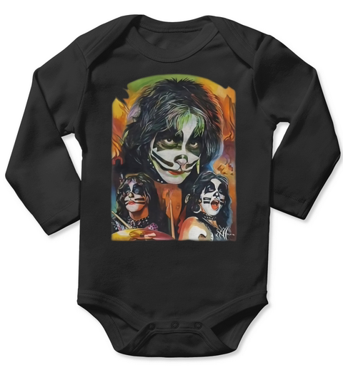 Peter Criss Long Sleeve Baby One-Piece