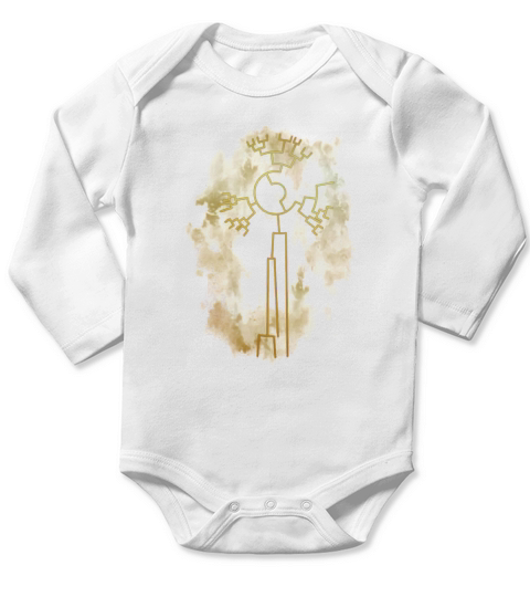 Phylogenetic Tree Long Sleeve Baby One-Piece