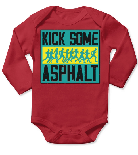 Running Runner Half Marathon Long Sleeve Baby One-Piece