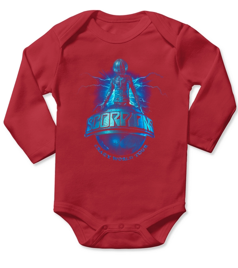 Scorpions Fans Verrückte Welttournee Long Sleeve Baby One-Piece