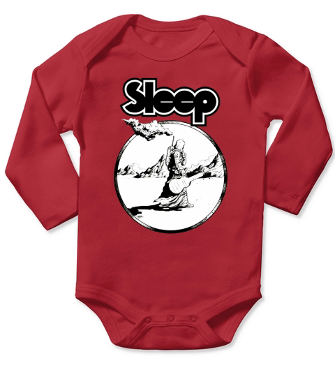 Sleep Band - Coffee Mug (colored) Long Sleeve Baby One-Piece