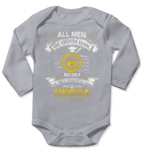 United States Coast Guard Academy LIMTED EDITION Long Sleeve Baby One-Piece