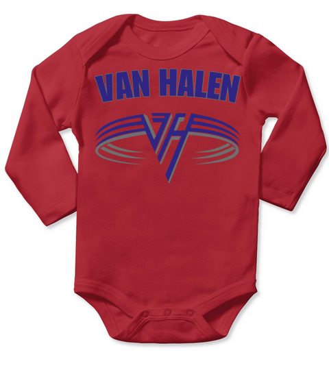 Van Halen Long Sleeve Baby One-Piece