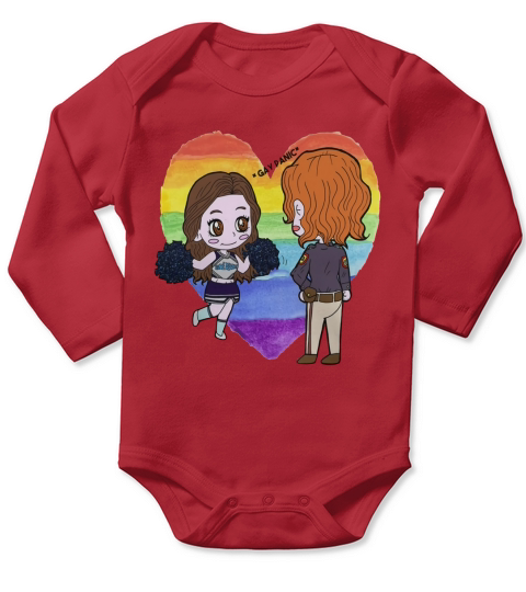 Wayhaught Wayhaught Wynonna Earp Nicole Haught Lgbt Long Sleeve Baby One-Piece