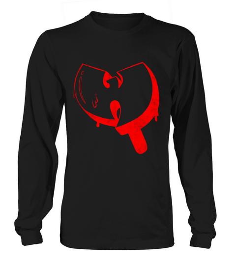 ice cream wutang red Long sleeved Unisex