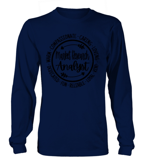 Market Research Analyst Vintage Gift Long sleeved Unisex
