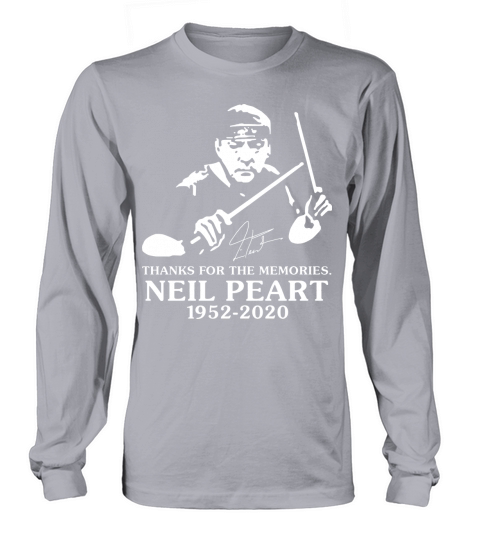 Neil Peart Thanks For The Memories Long sleeved Unisex