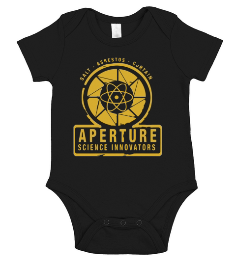 APERTURE LABORATORIES Short Sleeve Baby One-Piece