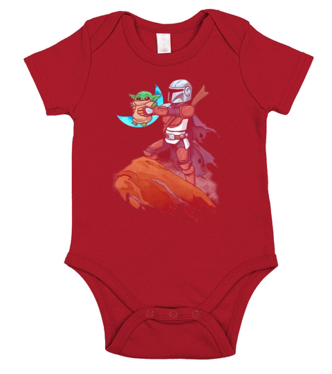 Baby Yoda Mandalion Lion King shirt Short Sleeve Baby One-Piece