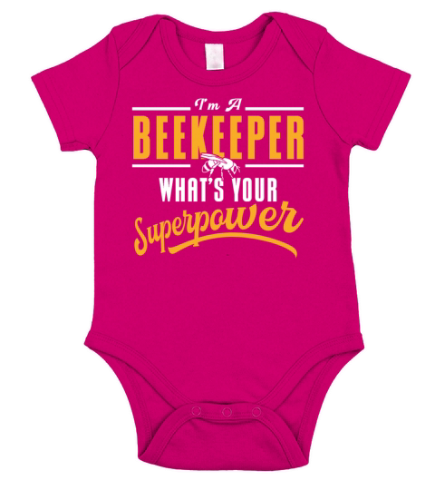 Beekeeping Apiculturist Bee Support Beekeeper Short Sleeve Baby One-Piece