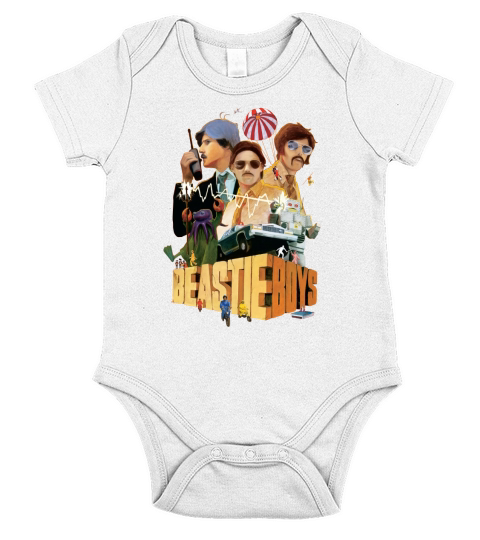 Funny Beastie Boys Graphic For  Fan Short Sleeve Baby One-Piece
