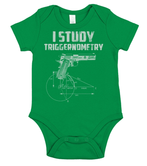 I study triggernometry shirt Short Sleeve Baby One-Piece