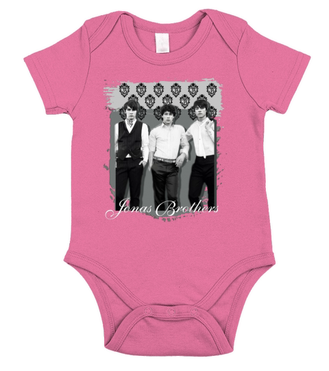 Jonas Brothers Old School shirt Short Sleeve Baby One-Piece