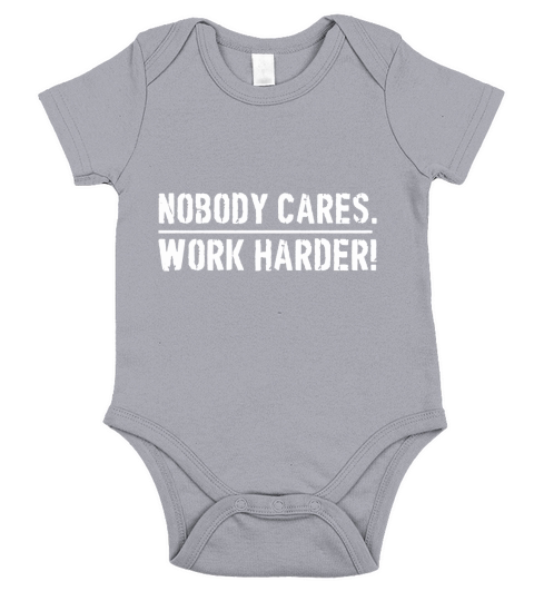 Lamar Jackson Nobody Cares Work Harder Short Sleeve Baby One-Piece