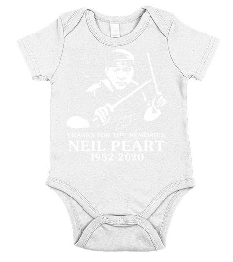 Neil Peart Thanks For The Memories Short Sleeve Baby One-Piece