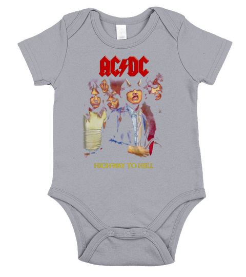 One Way Ride Season Ticket ACDC Fans Short Sleeve Baby One-Piece