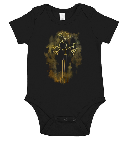 Phylogenetic Tree Short Sleeve Baby One-Piece