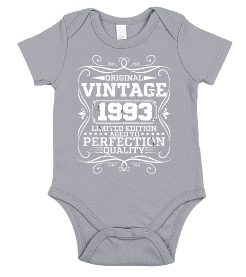 Vintage 1993 Original Limited Edition Short Sleeve Baby One-Piece