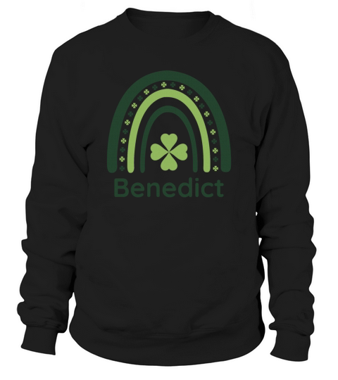 Benedict Clover Boho Rainbow Sweatshirt Unisex