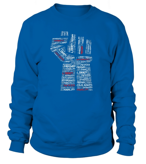 Civil Rights Power Fist Premium T-Shirt March For Peace Gift Sweatshirt Unisex