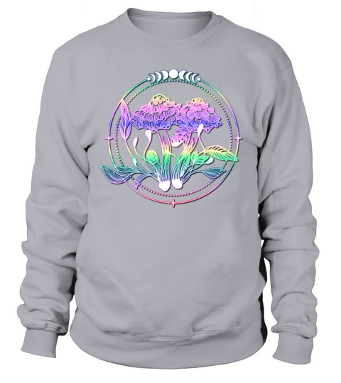 Goblincore Dark Academia Aesthetic Mushroom Sweatshirt Unisex