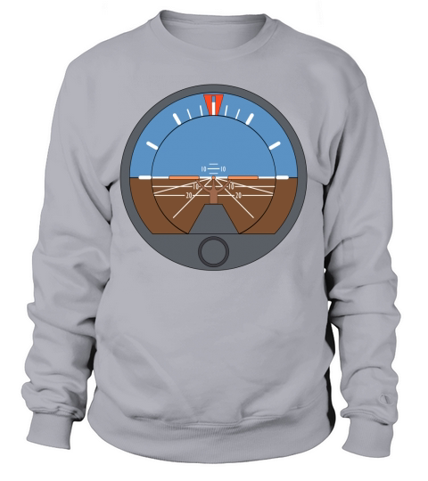 Indicateur d&#39;Attitude Plan Sweatshirt Unisex