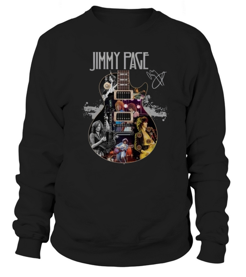 Jimmy Page Guitarist signature shirt Sweatshirt Unisex