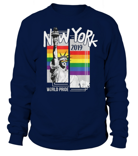 LGBT NYC World Pride 2019 Rainbow New York shirt Sweatshirt Unisex