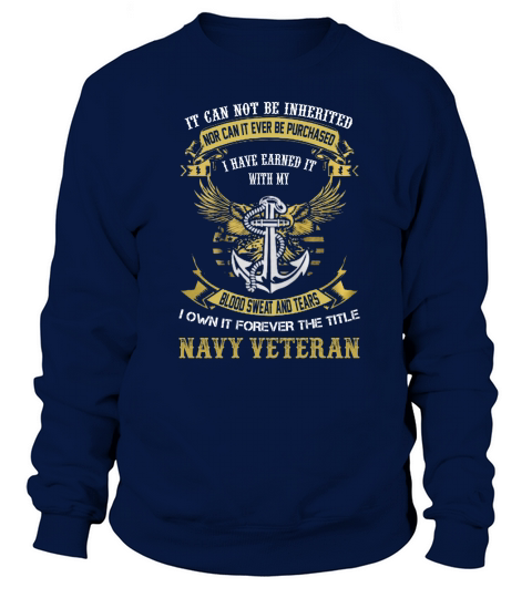 NAVY Sweatshirt Unisex