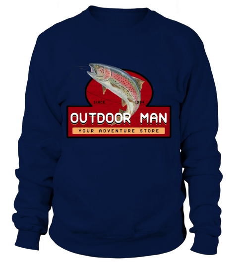 Outdoor Man Your Adventure Store shirt - 16oz Glass Beer Mug Sweatshirt Unisex