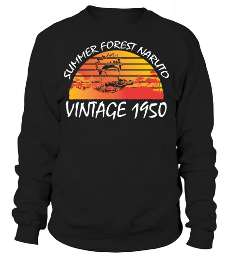 Summer Forest Vintage 1950 Sweatshirt Unisex