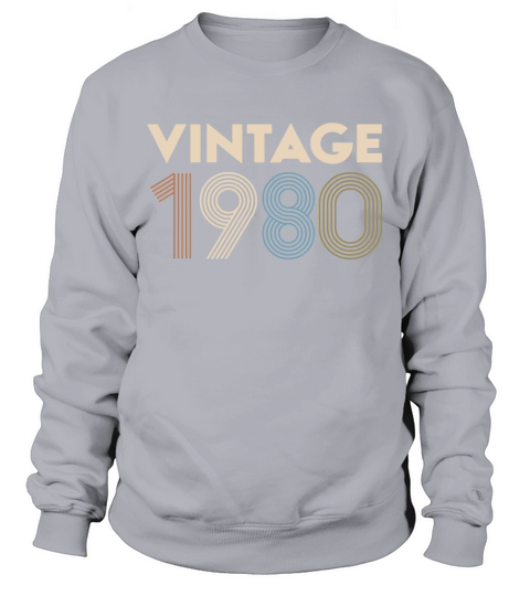 Vintage 1980 shirt Sweatshirt Unisex