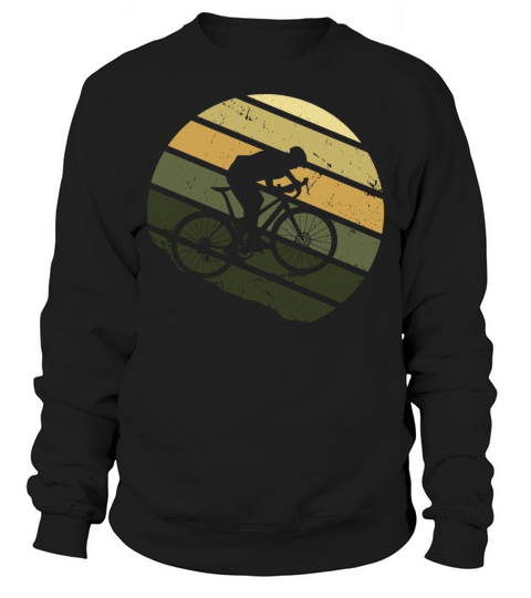 Vintage Retro Mountains Bikes MTB Bicycle Sweatshirt Unisex