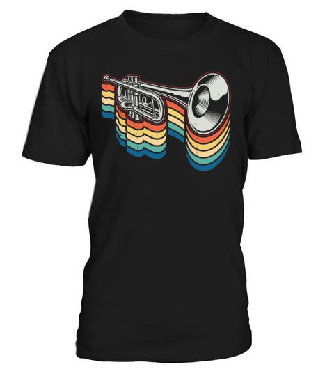 Trumpet Player Retro Vintage T-Shirt Unisex