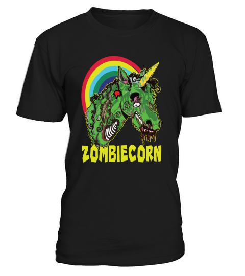 Zombie corn Zombie Unicorn T-Shirt Unisex