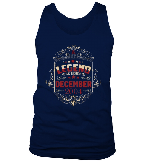 A legend was born in December 2004 Tank Top Unisex