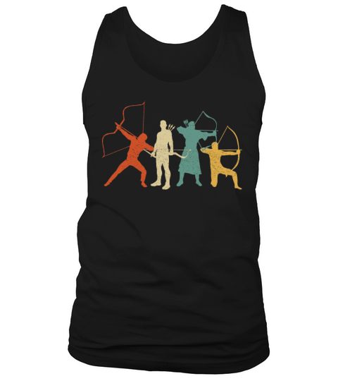 Archery Bow Archer Retro Vintage Tank Top Unisex