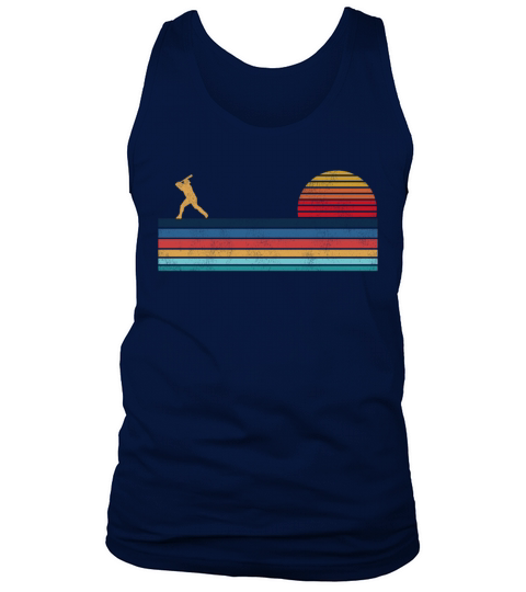 Baseball Fan Retro Vintage Batter Tank Top Unisex