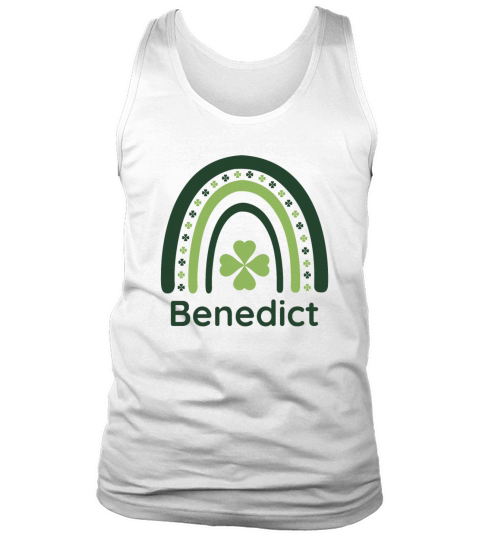 Benedict Clover Boho Rainbow Tank Top Unisex