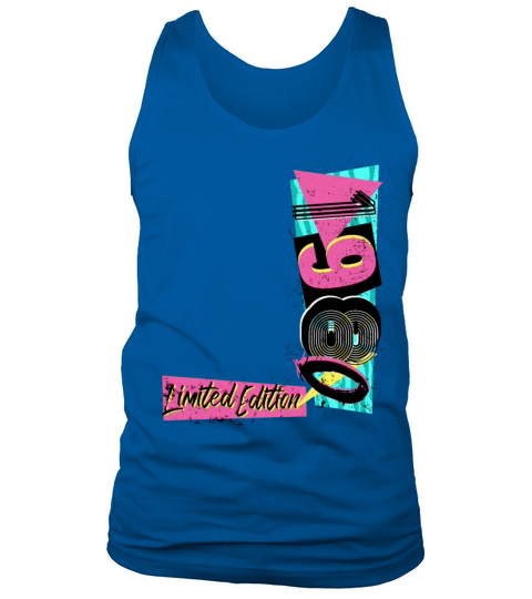Birth year 1980 birthday 80s 90s Limited Edition Tank Top Unisex
