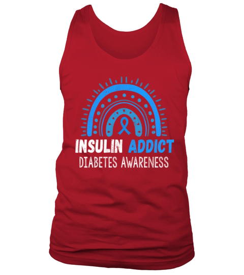 Blue November Insulin Diabetes Awareness Month Tank Top Unisex