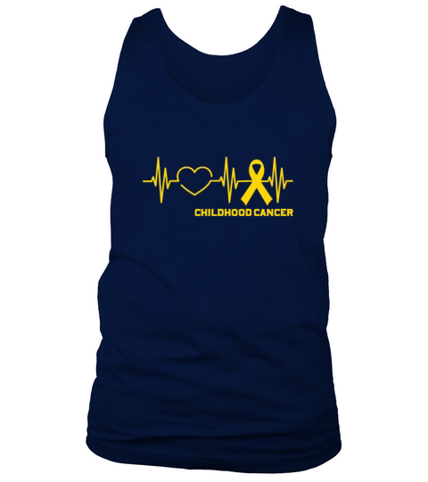 Childhood Cancer Tank Top Unisex