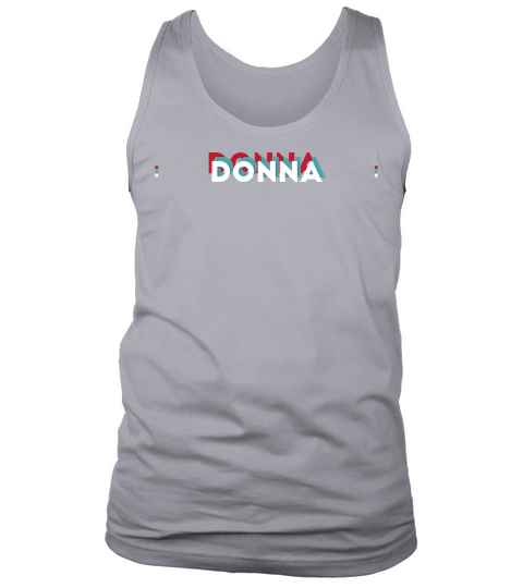 Donna Name - Funny Name Donna 80s theme Tank Top Unisex