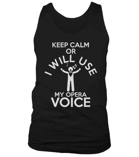 Funny Opera T-shirt Classical Music Singing Band Singer Gift Tank Top Unisex