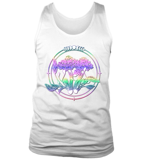Goblincore Dark Academia Aesthetic Mushroom Tank Top Unisex